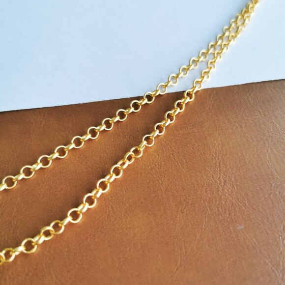 Julie Vos SoHo Gold Statement Pendant Necklace - Picture 3 of 6